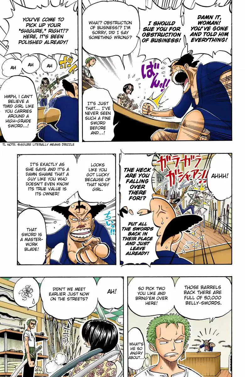 One Piece - Digital Colored Comics Vol.11 Chapter 97: Sandai Kitetsu
