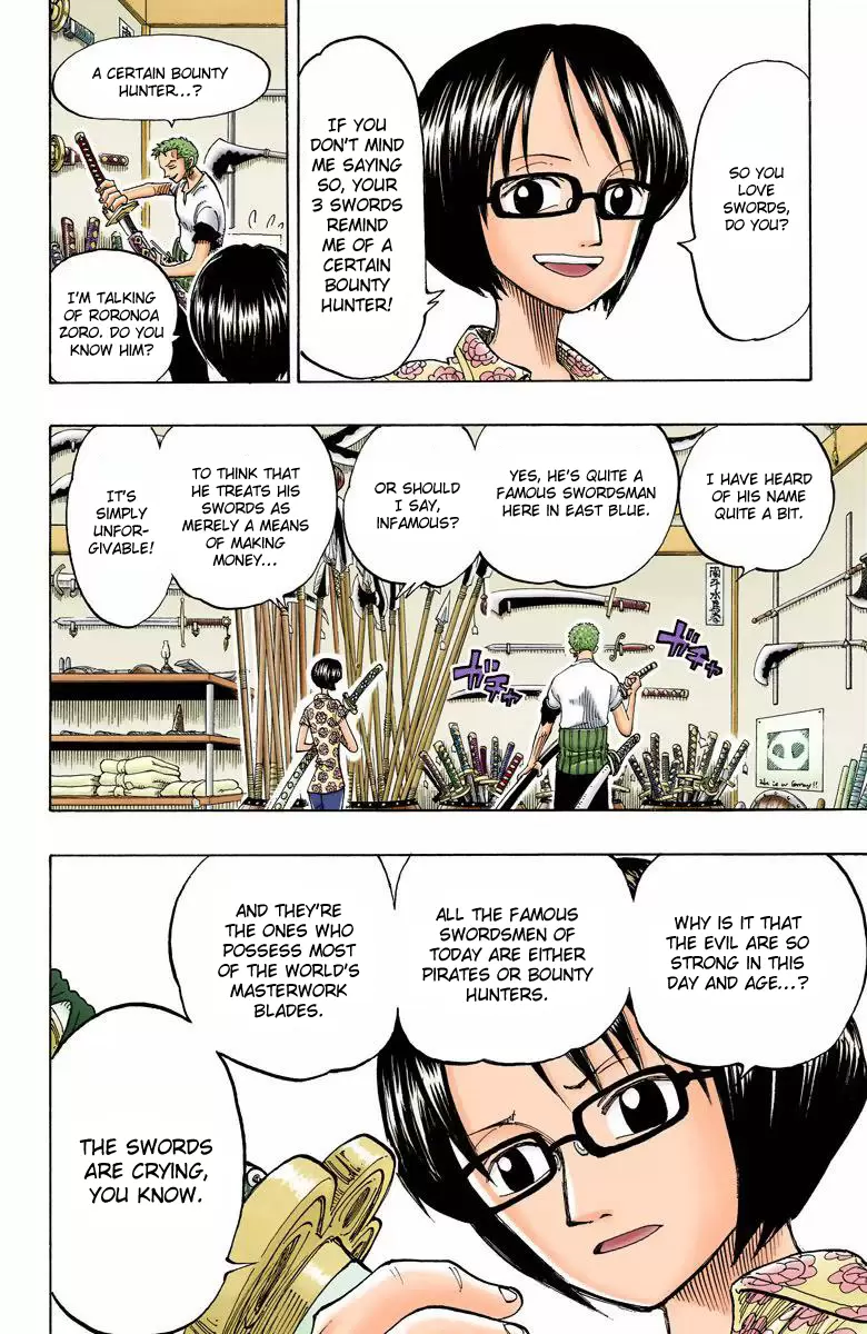 One Piece - Digital Colored Comics Vol.11 Chapter 97: Sandai Kitetsu