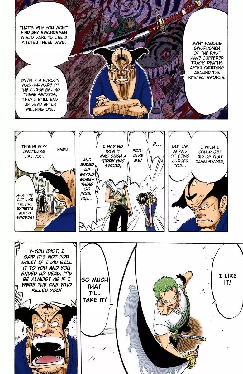 One Piece - Digital Colored Comics Vol.11 Chapter 97: Sandai Kitetsu