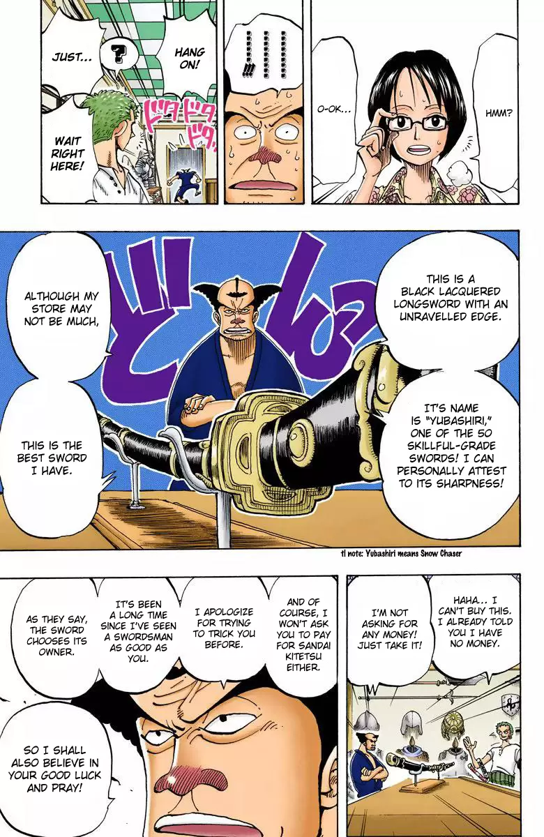 One Piece - Digital Colored Comics Vol.11 Chapter 97: Sandai Kitetsu