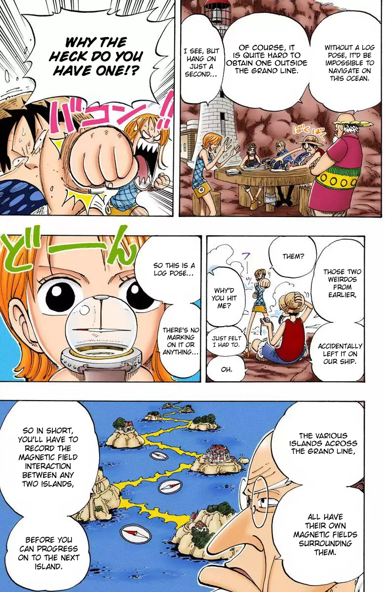 One Piece - Digital Colored Comics Vol.12 Chapter 105: Log Pose