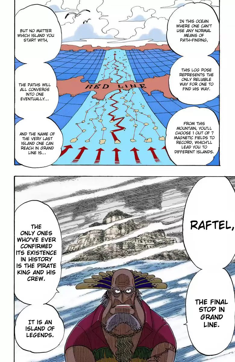 One Piece - Digital Colored Comics Vol.12 Chapter 105: Log Pose