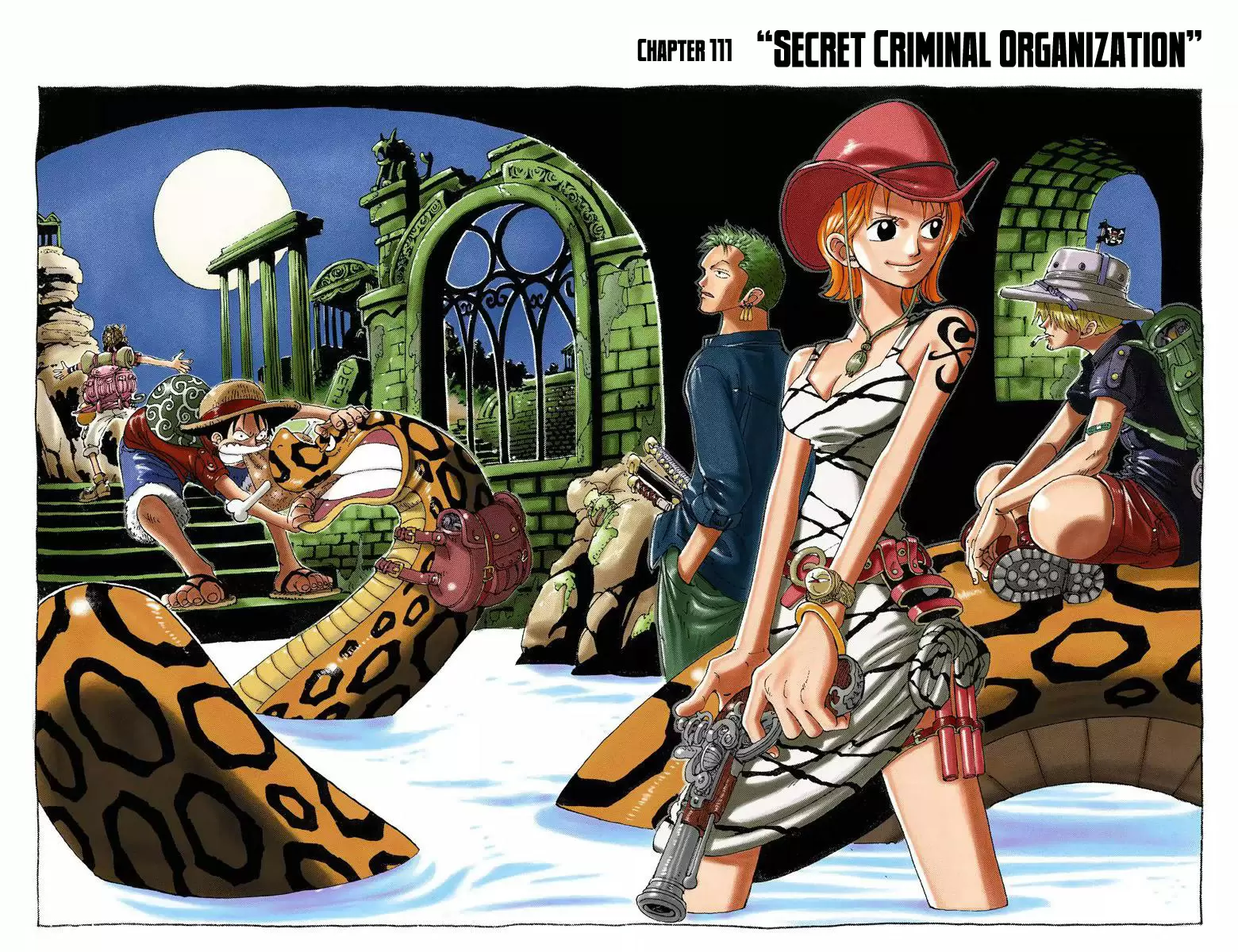 One Piece - Digital Colored Comics Vol.13 Chapter 111: Secret Criminal Organization