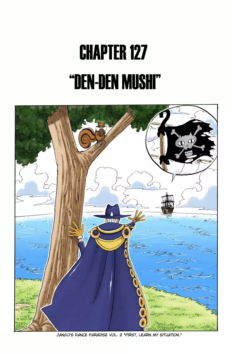 One Piece - Digital Colored Comics Vol.15 Chapter 127: Den-Den Mushi