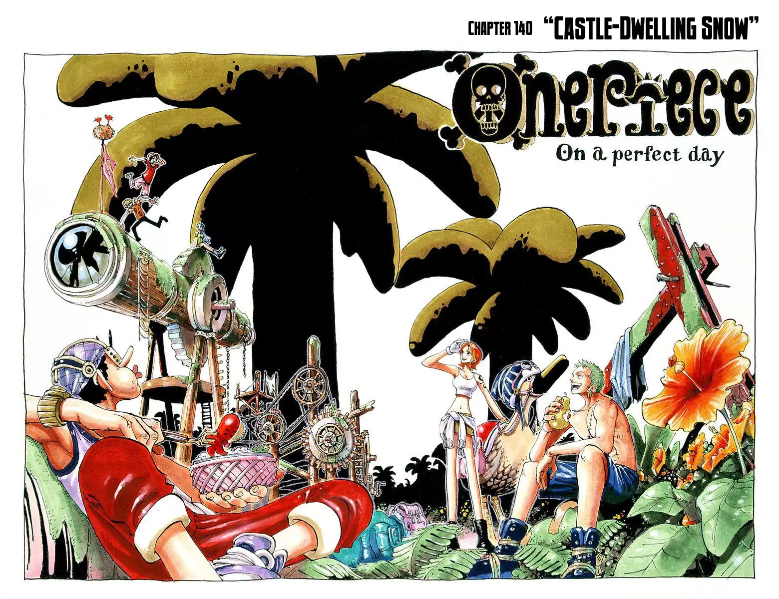 One Piece - Digital Colored Comics Vol.16 Chapter 140: Castle-Dwelling Snow
