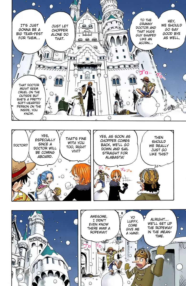 One Piece - Digital Colored Comics Vol.17 Chapter 153: Hiluluk's Cherry Blossoms