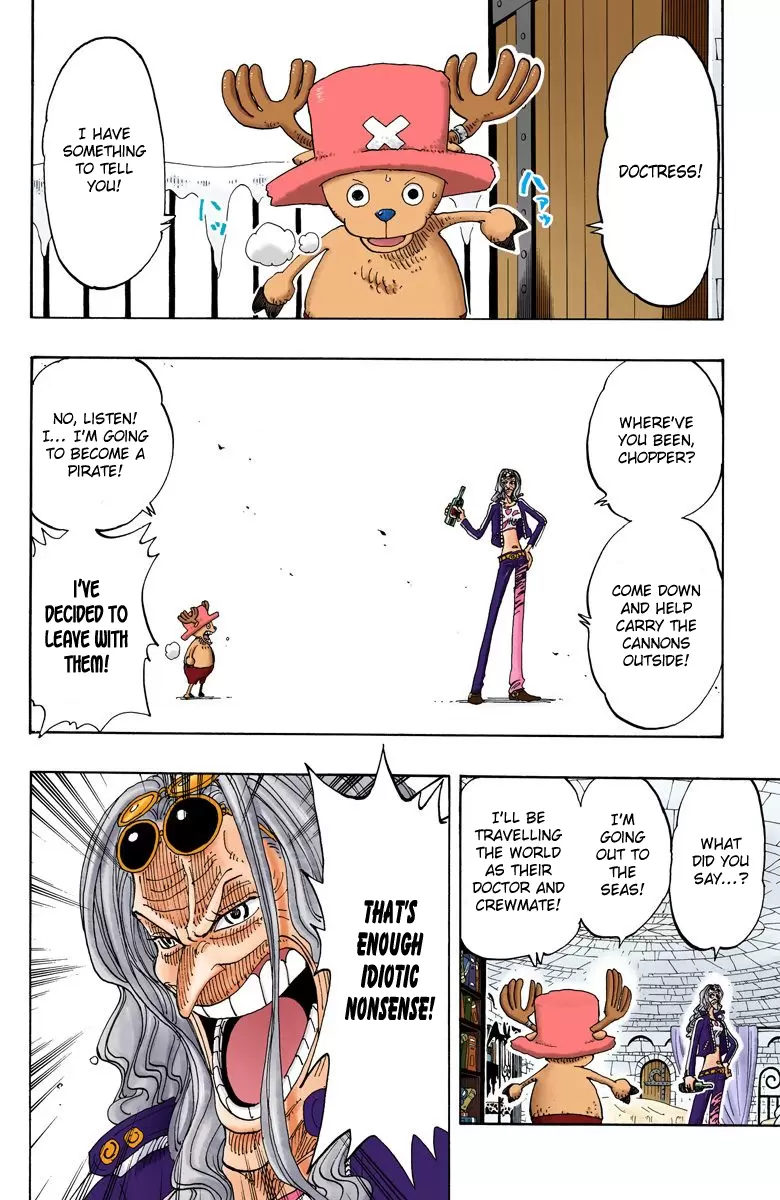 One Piece - Digital Colored Comics Vol.17 Chapter 153: Hiluluk's Cherry Blossoms