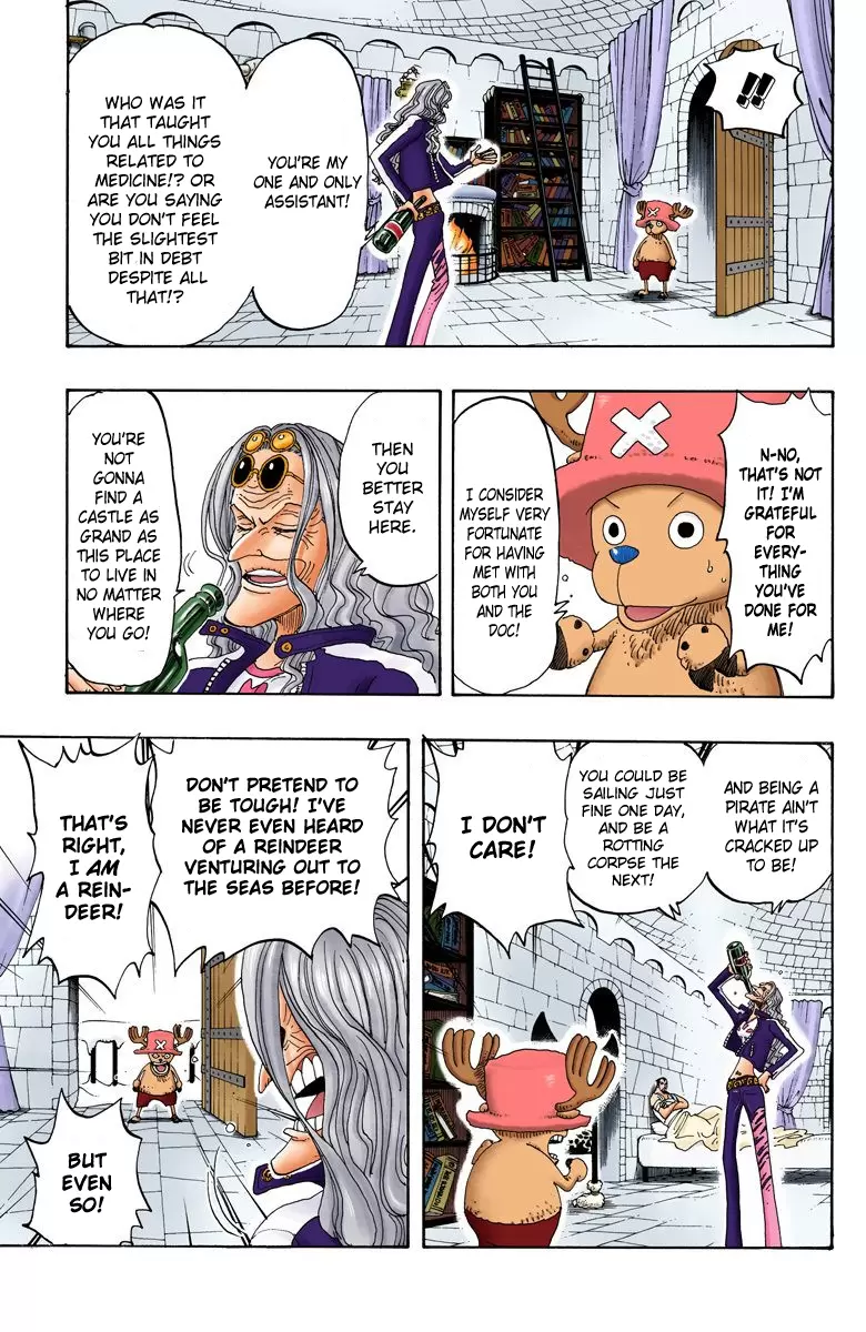 One Piece - Digital Colored Comics Vol.17 Chapter 153: Hiluluk's Cherry Blossoms