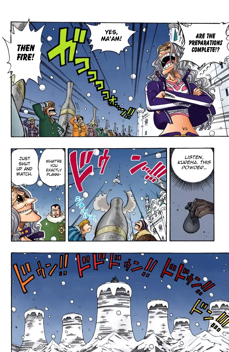 One Piece - Digital Colored Comics Vol.17 Chapter 153: Hiluluk's Cherry Blossoms