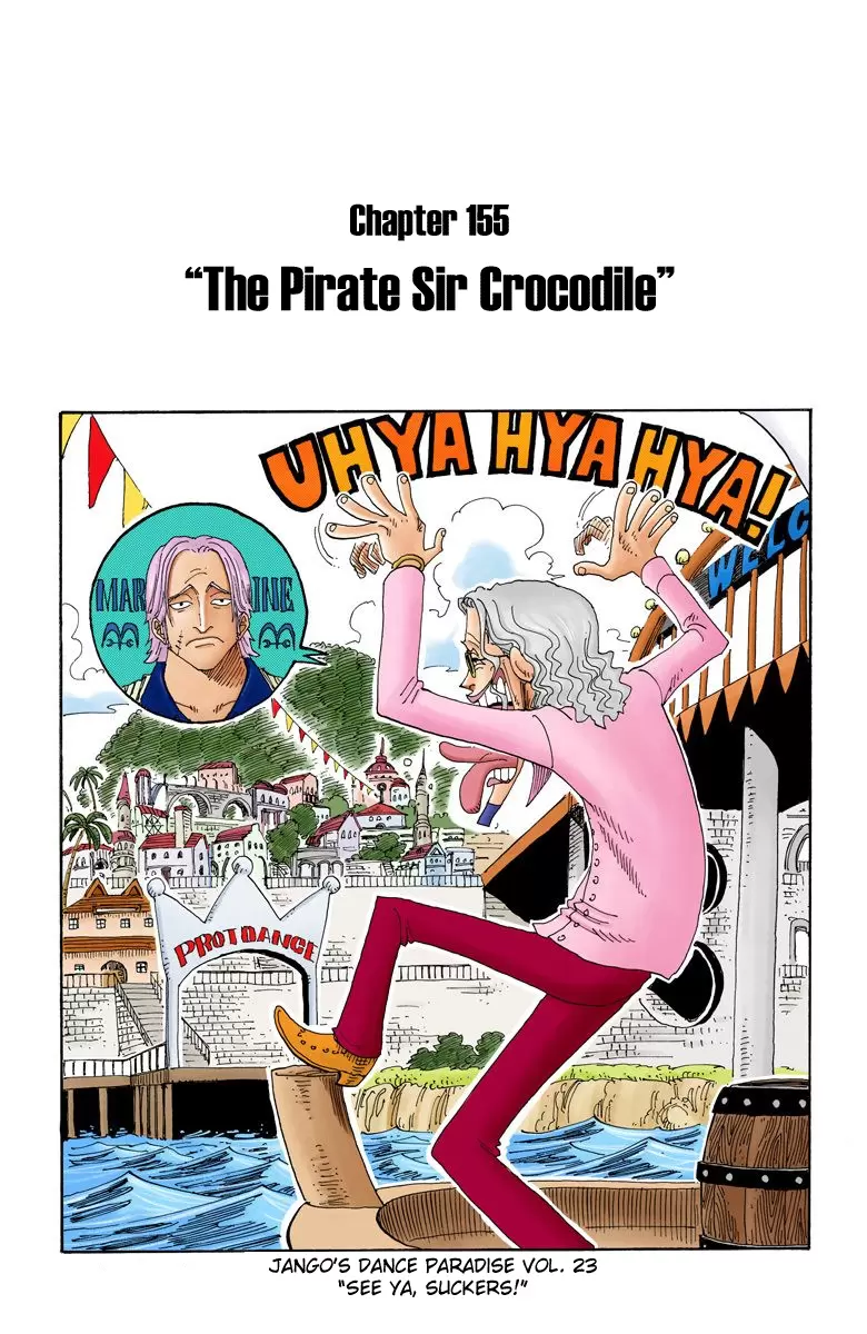 One Piece - Digital Colored Comics Vol.17 Chapter 155: The Pirate, Sir Crocodile