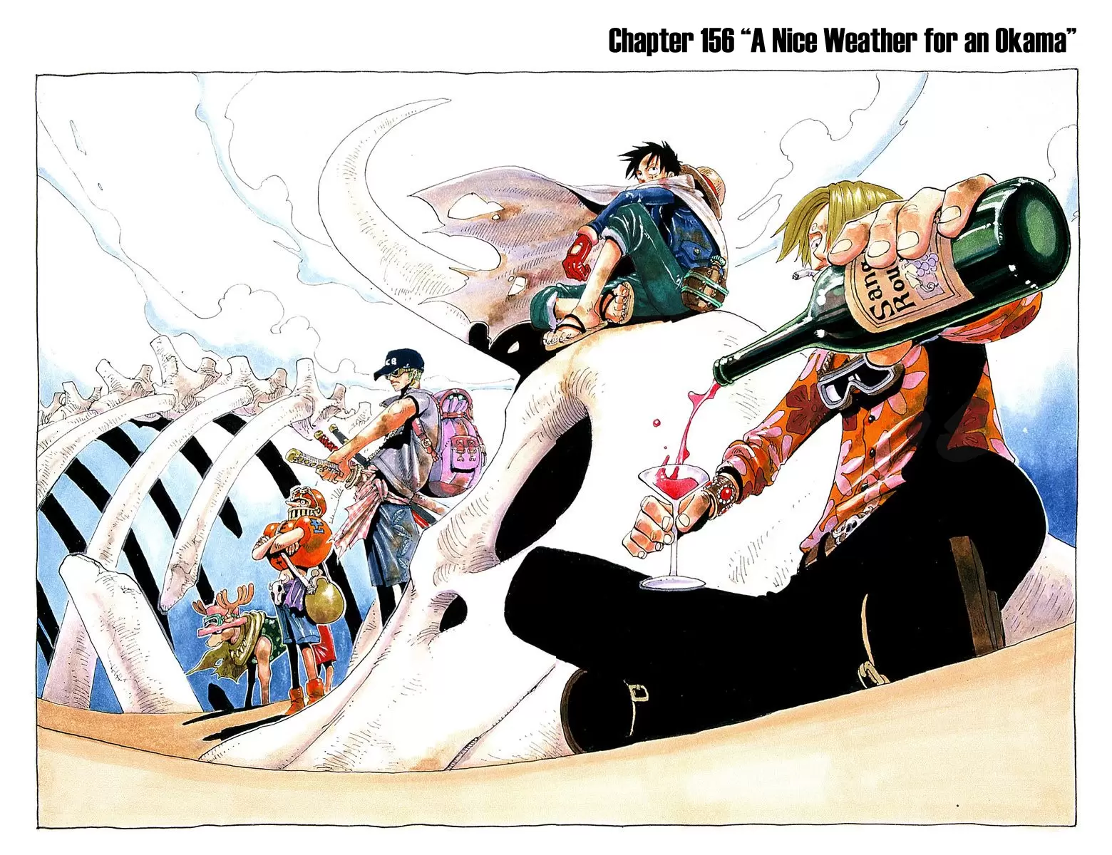 One Piece - Digital Colored Comics Vol.18 Chapter 156: A Nice Weather For An Okama