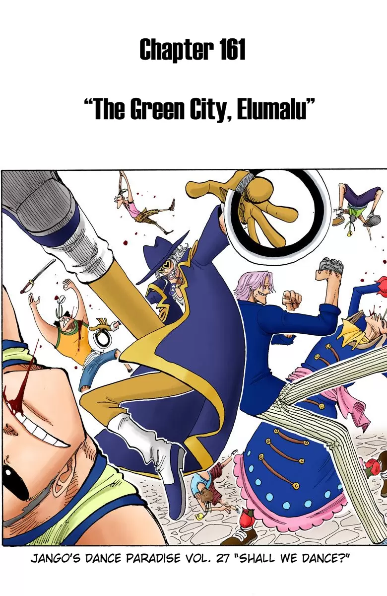 One Piece - Digital Colored Comics Vol.18 Chapter 161: The Green City, Elumalu