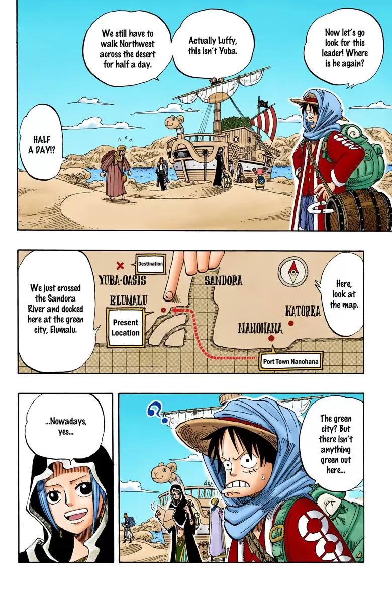 One Piece - Digital Colored Comics Vol.18 Chapter 161: The Green City, Elumalu