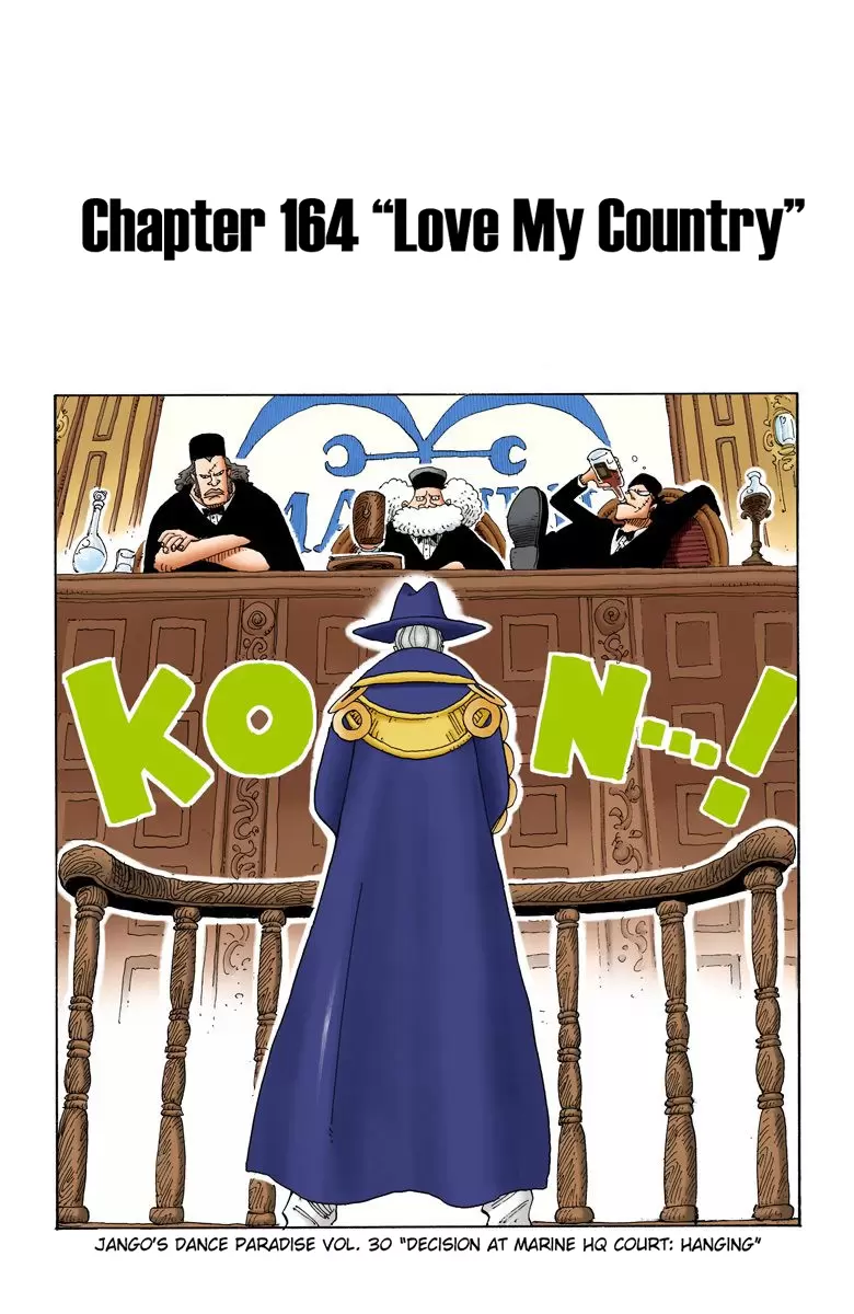 One Piece - Digital Colored Comics Vol.18 Chapter 164: Love My Country
