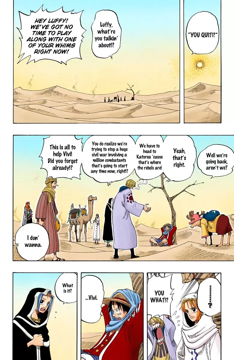 One Piece - Digital Colored Comics Vol.18 Chapter 166: Luffy Vs. Vivi
