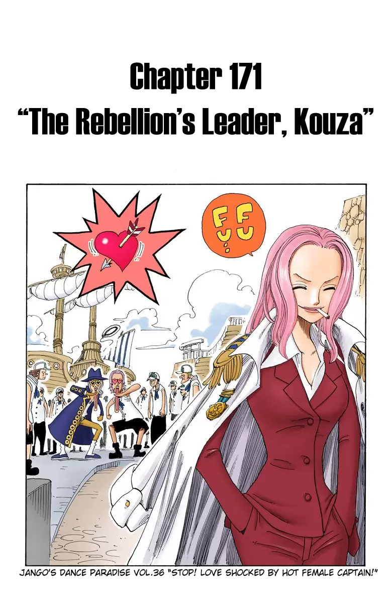 One Piece - Digital Colored Comics Vol.19 Chapter 171: The Rebellion's Leader, Kouza