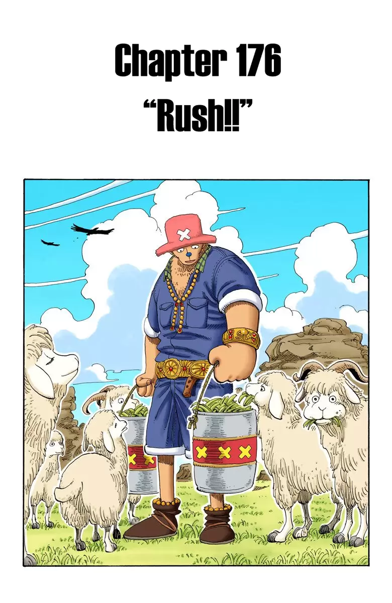 One Piece - Digital Colored Comics Vol.19 Chapter 176: Rush!!