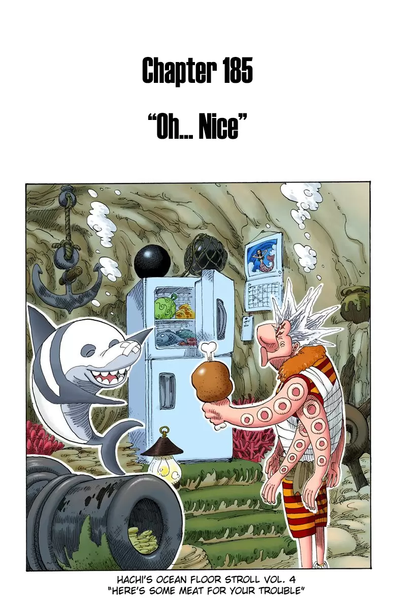 One Piece - Digital Colored Comics Vol.20 Chapter 185: Oh... Nice