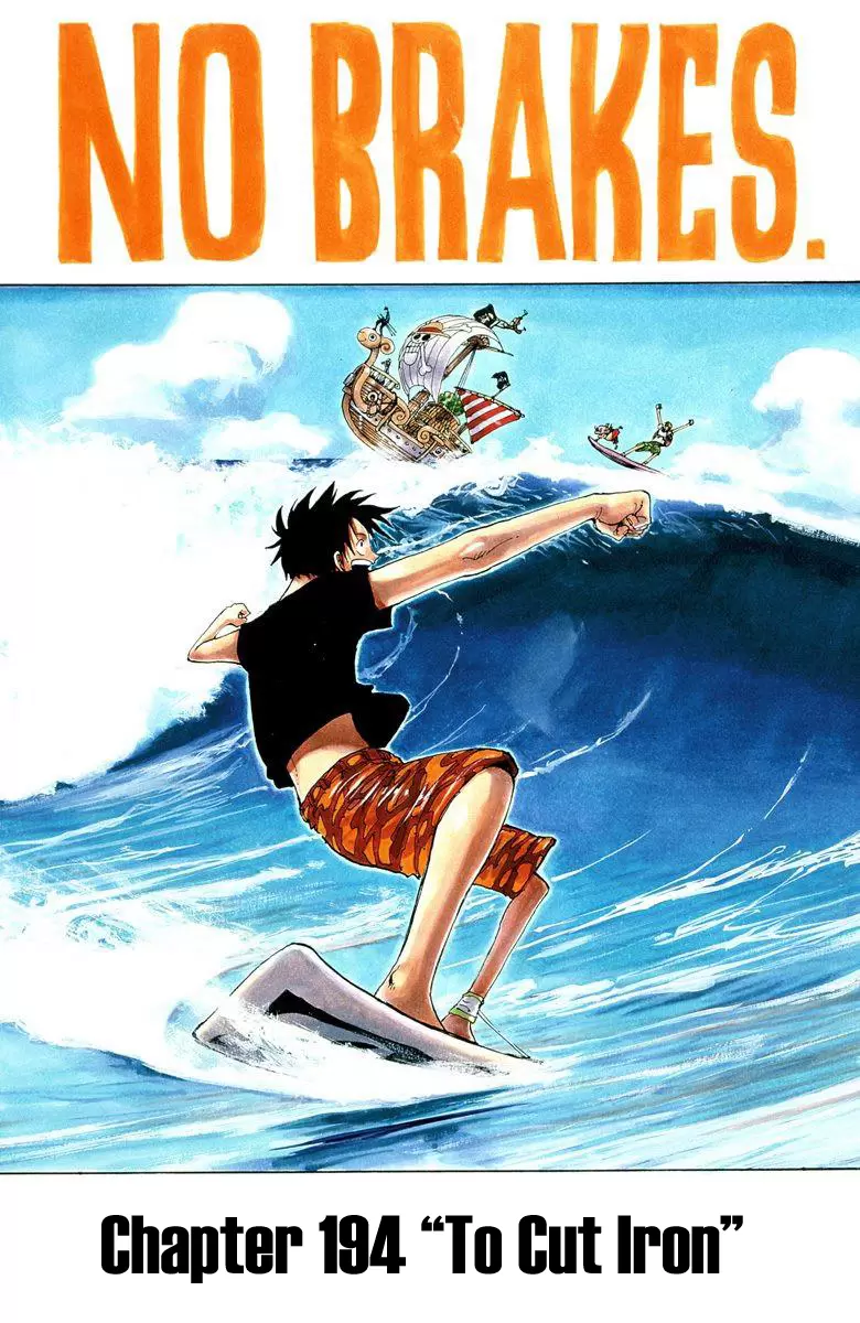 One Piece - Digital Colored Comics Vol.21 Chapter 194: To Cut Iron