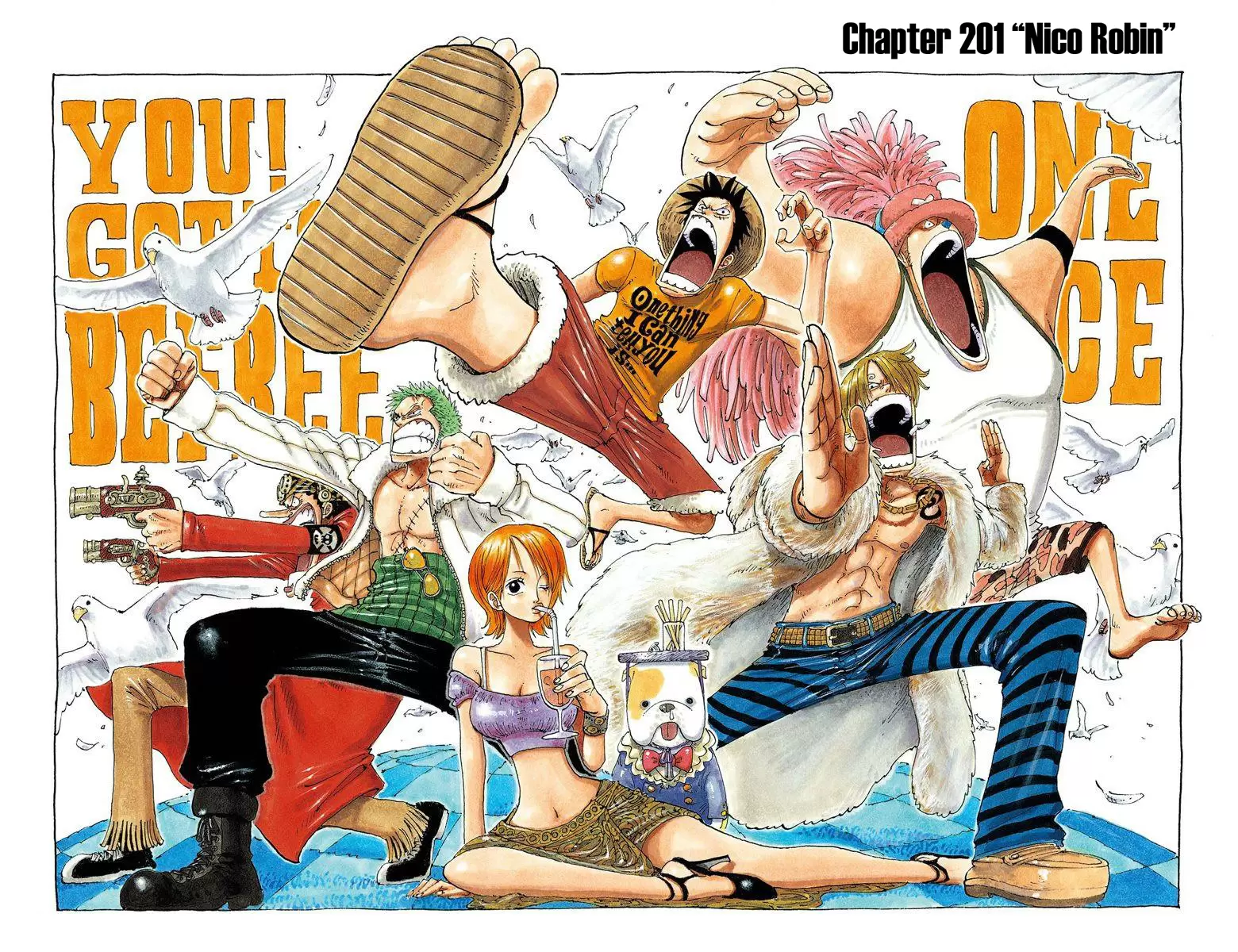 One Piece - Digital Colored Comics Vol.22 Chapter 201: Nico Robin