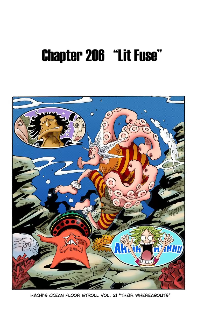 One Piece - Digital Colored Comics Vol.23 Chapter 206: Lit Fuse