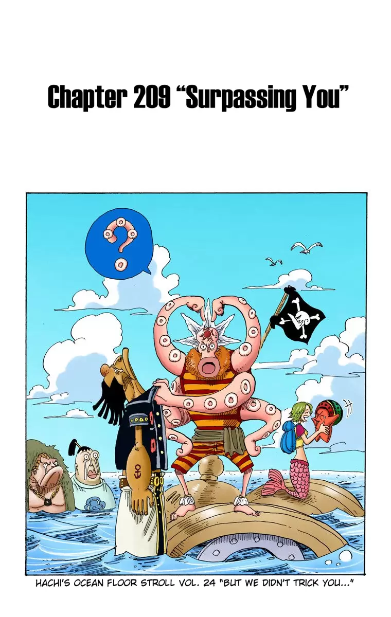 One Piece - Digital Colored Comics Vol.23 Chapter 209: Surpassing You