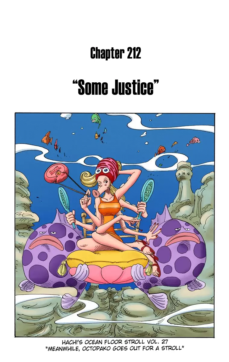 One Piece - Digital Colored Comics Vol.23 Chapter 212: Some Justice