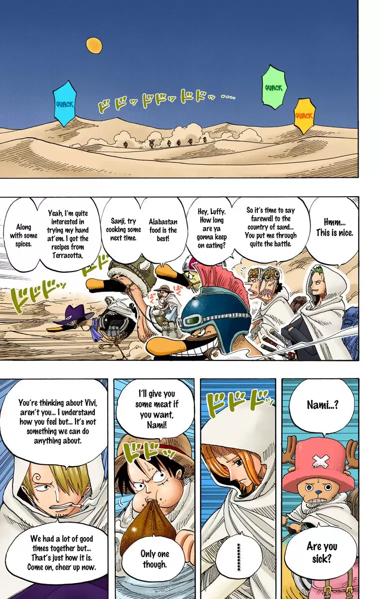 One Piece - Digital Colored Comics Vol.23 Chapter 214: Plan To Escape From The Sand Country