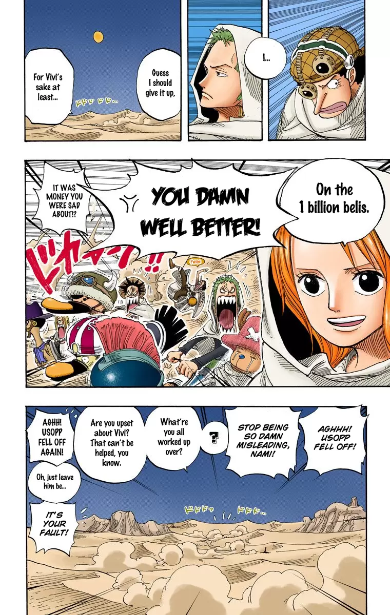 One Piece - Digital Colored Comics Vol.23 Chapter 214: Plan To Escape From The Sand Country