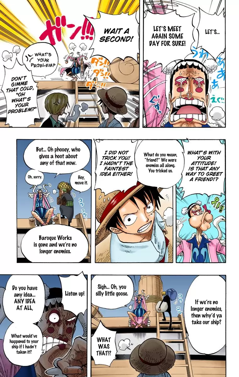 One Piece - Digital Colored Comics Vol.23 Chapter 214: Plan To Escape From The Sand Country