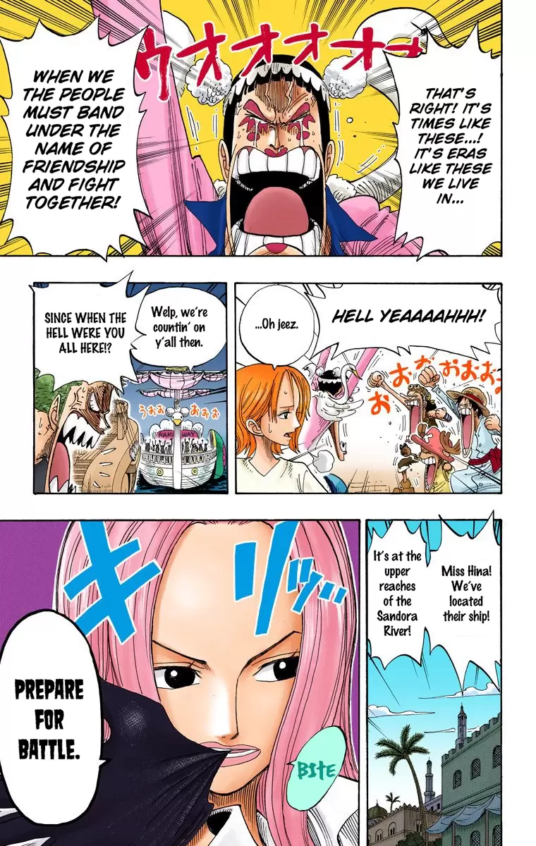 One Piece - Digital Colored Comics Vol.23 Chapter 214: Plan To Escape From The Sand Country