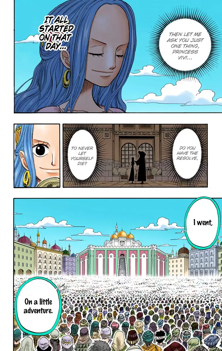 One Piece - Digital Colored Comics Vol.23 Chapter 216: Vivi's Adventure