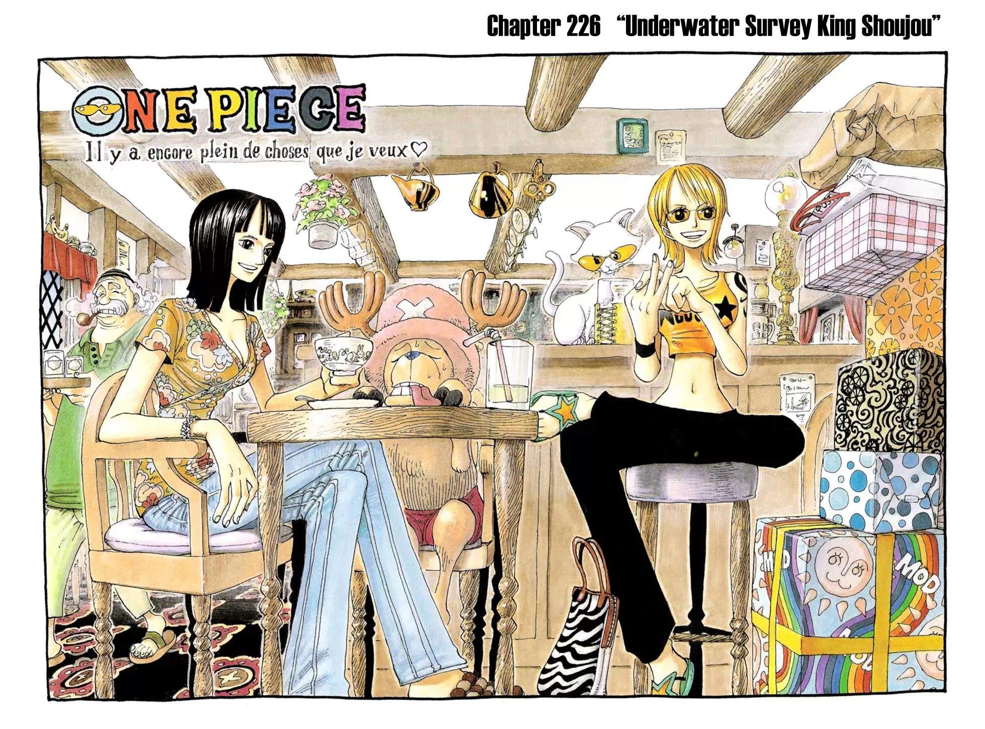 One Piece - Digital Colored Comics Vol.24 Chapter 226: Underwater Survery King Shoujou