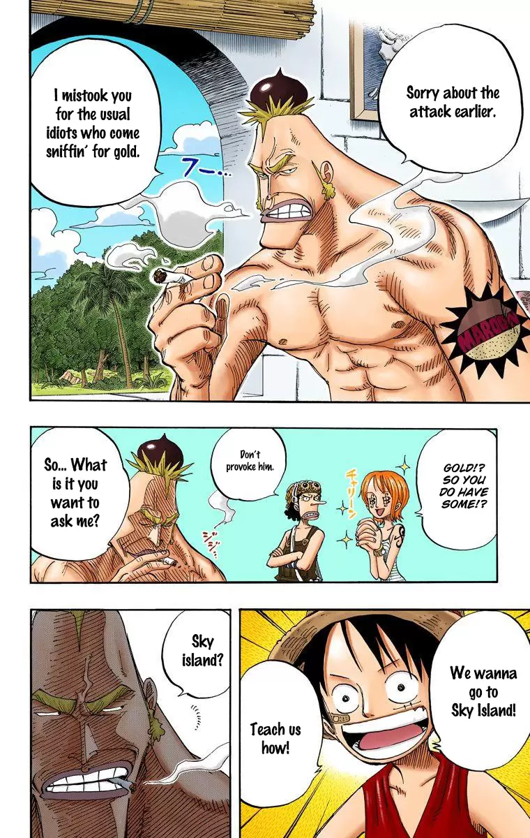 One Piece - Digital Colored Comics Vol.25 Chapter 228: Last Boss Of The Saruyama Alliance, Montblanc Cricket