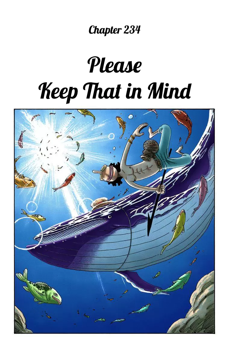 One Piece - Digital Colored Comics Vol.25 Chapter 234: Pleae Keep That In Mind
