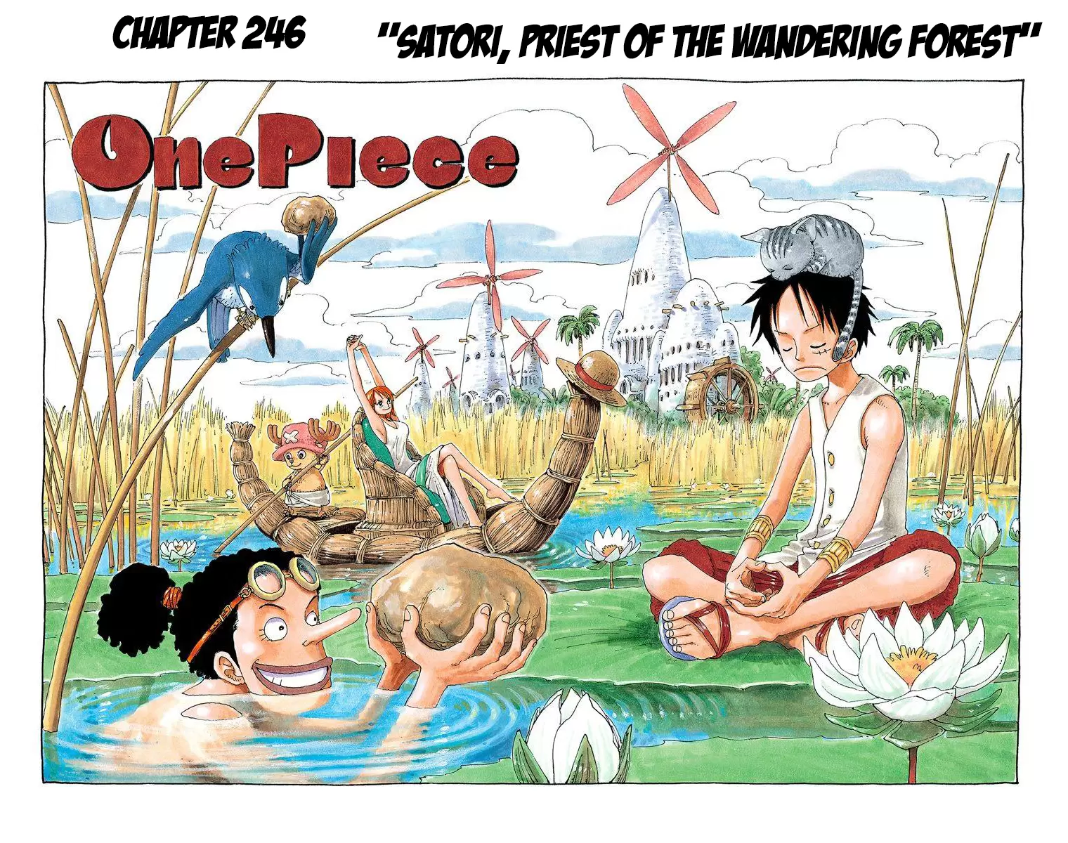 One Piece - Digital Colored Comics Vol.26 Chapter 246: Satori, Priest Of The Wandering Forest