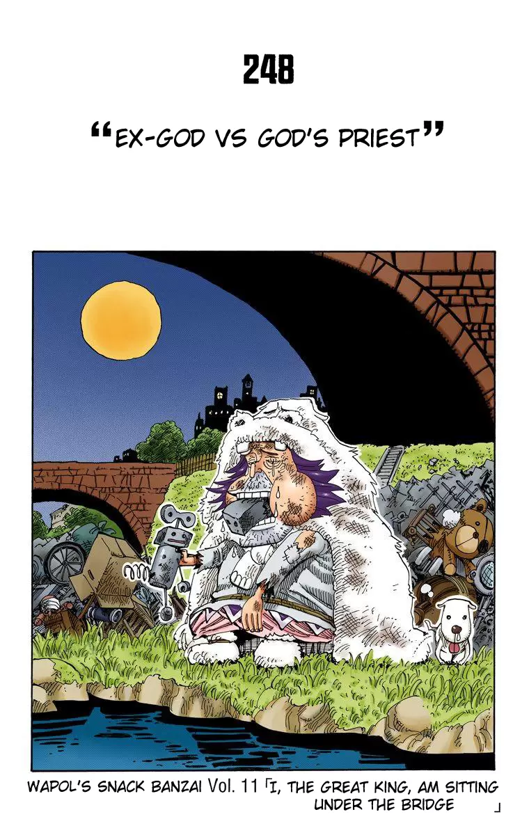 One Piece - Digital Colored Comics Vol.27 Chapter 248: Ex-God Vs God's Priest