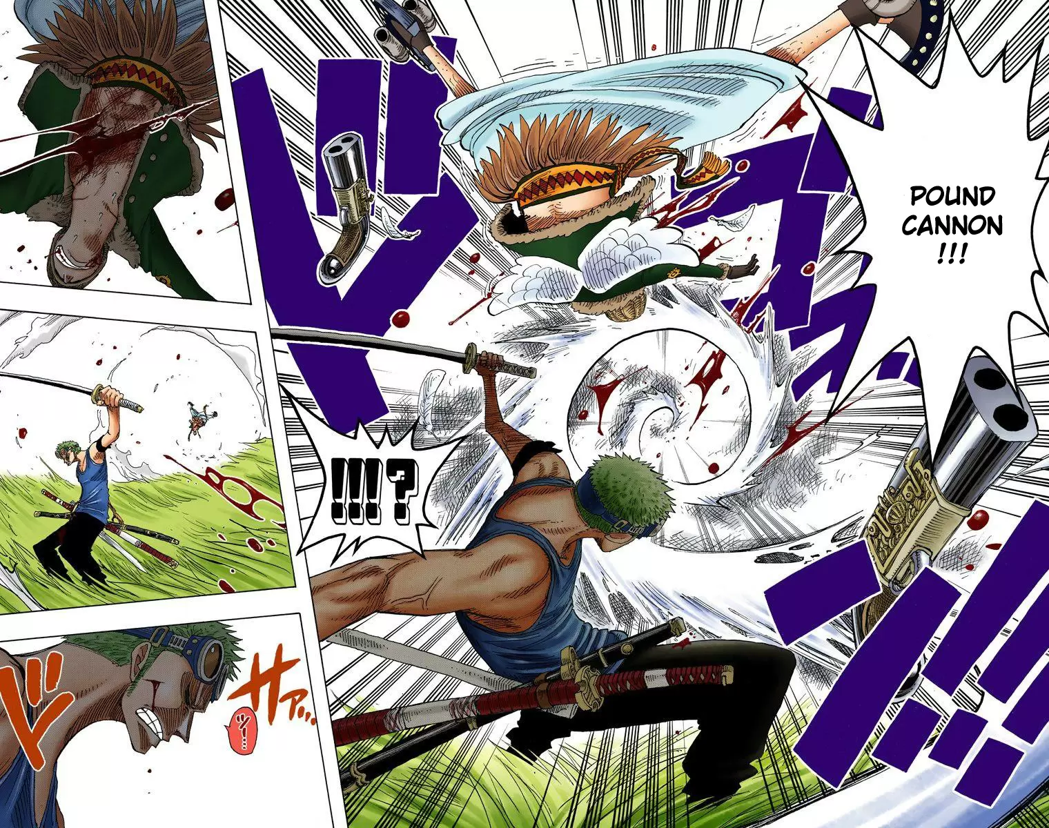 One Piece - Digital Colored Comics Vol.28 Chapter 259: Pirate Zoro Vs Soldier Braham