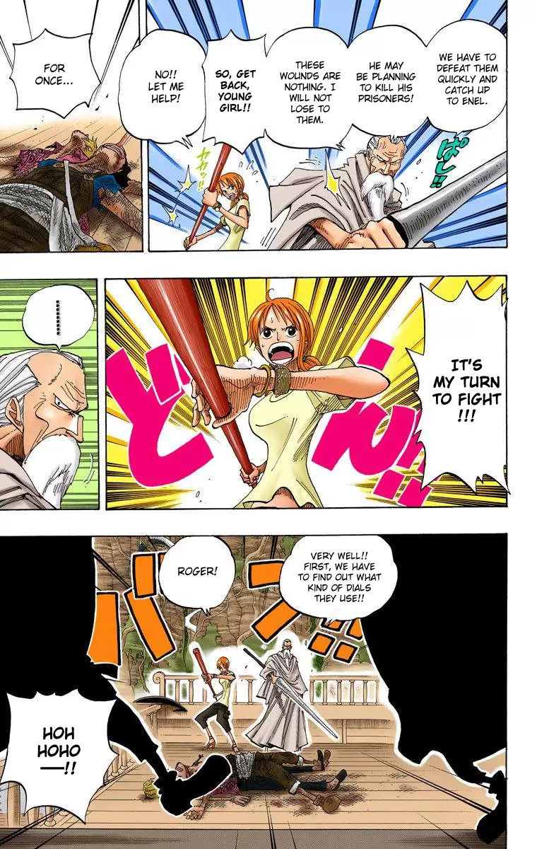 One Piece - Digital Colored Comics Vol.28 Chapter 261: Warrior Genbou Vs God's Militia Commander Yama