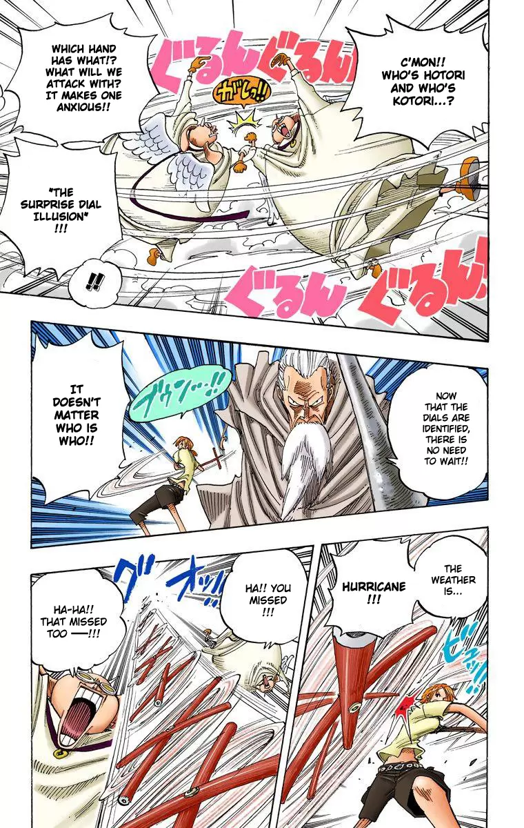 One Piece - Digital Colored Comics Vol.28 Chapter 263: Pirate Nami And The Sky Knight Vs. Vice Captains Hotori And Kotori
