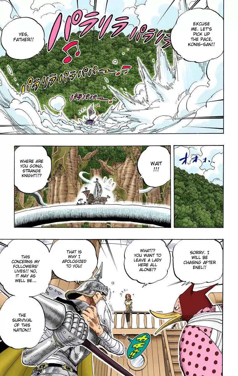 One Piece - Digital Colored Comics Vol.28 Chapter 264: Warrior Kamakiri Vs God Enel