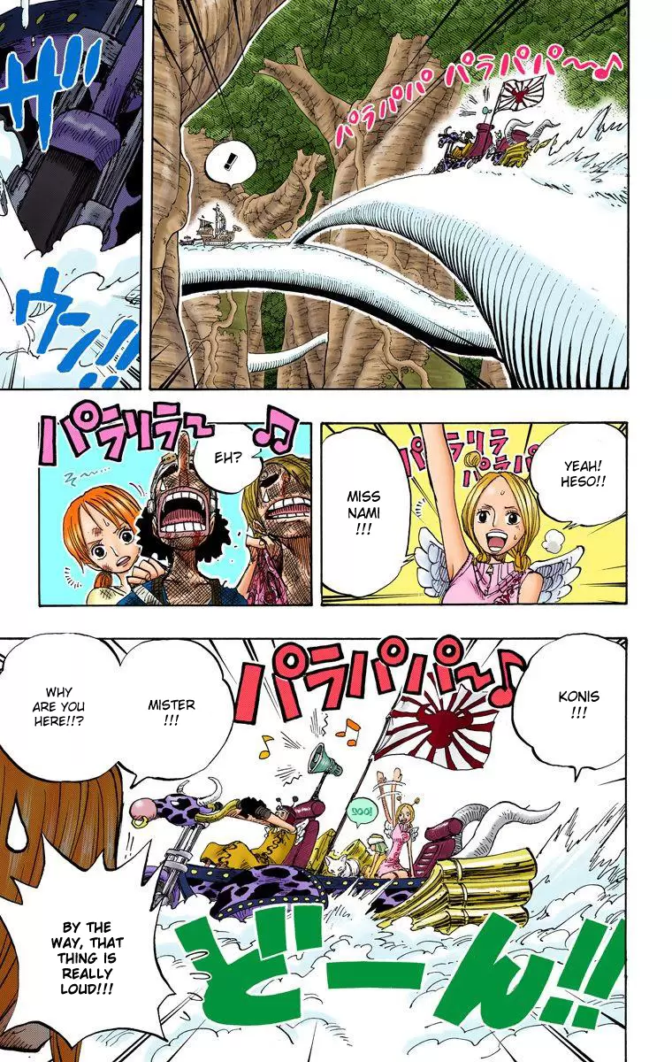 One Piece - Digital Colored Comics Vol.28 Chapter 264: Warrior Kamakiri Vs God Enel