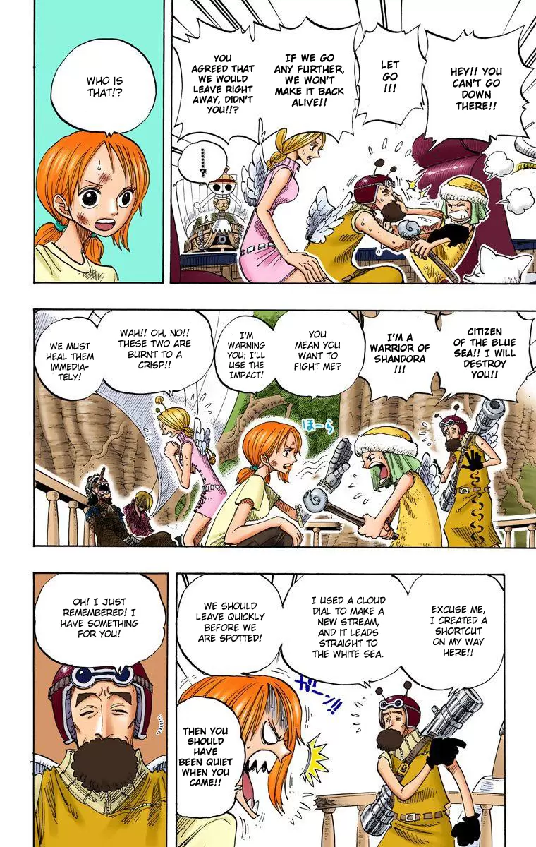 One Piece - Digital Colored Comics Vol.28 Chapter 264: Warrior Kamakiri Vs God Enel