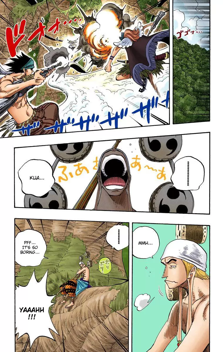 One Piece - Digital Colored Comics Vol.28 Chapter 264: Warrior Kamakiri Vs God Enel