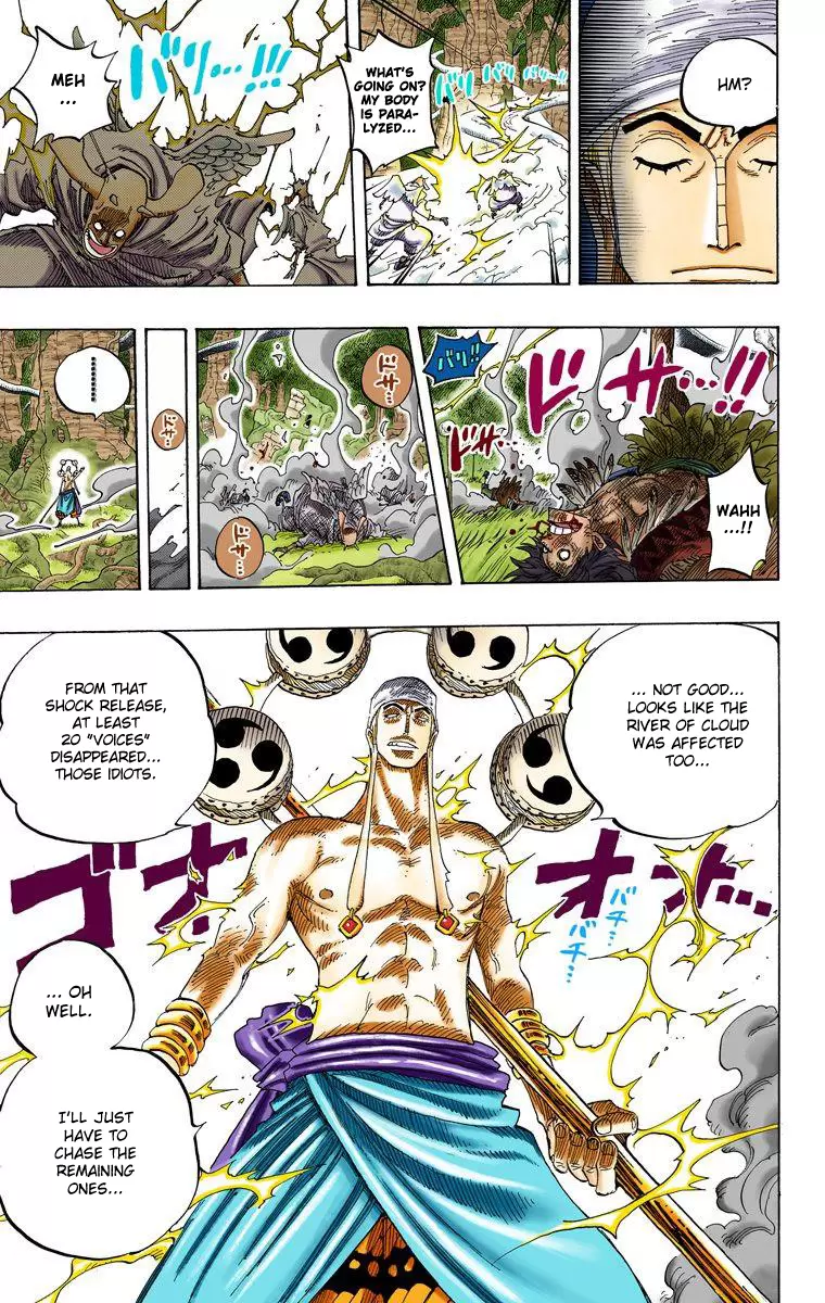 One Piece - Digital Colored Comics Vol.28 Chapter 264: Warrior Kamakiri Vs God Enel