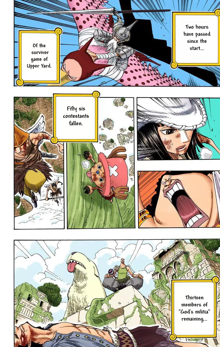 One Piece - Digital Colored Comics Vol.28 Chapter 264: Warrior Kamakiri Vs God Enel