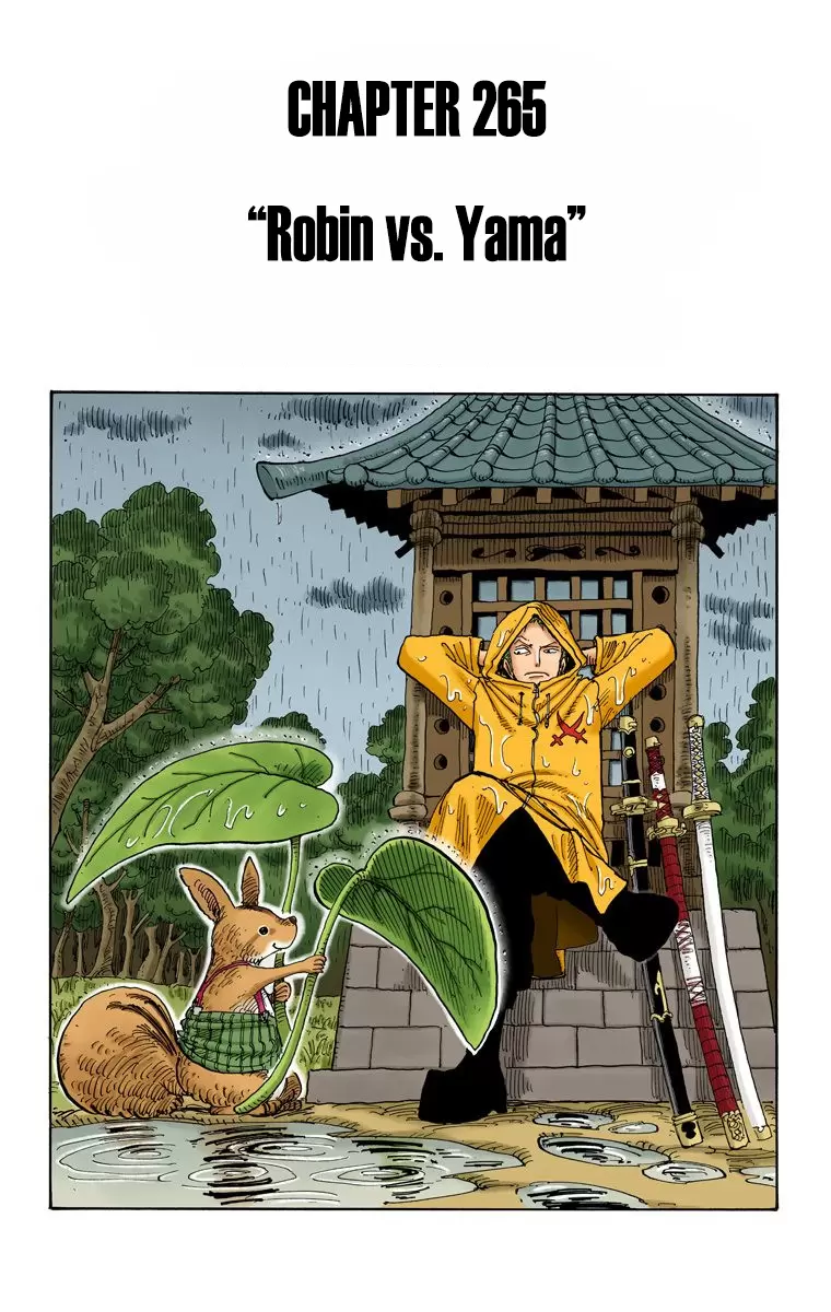 One Piece - Digital Colored Comics Vol.29 Chapter 265: Robin Vs Yama