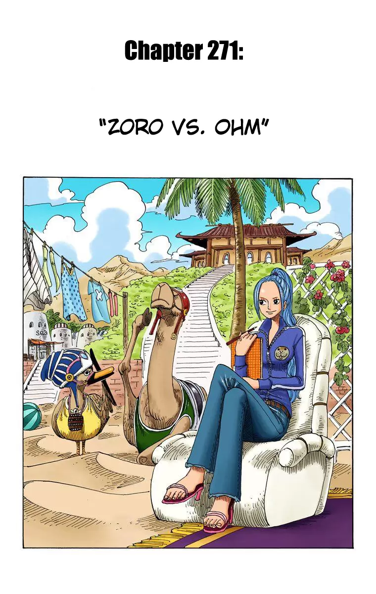 One Piece - Digital Colored Comics Vol.29 Chapter 271: Zoro Vs. Ohm