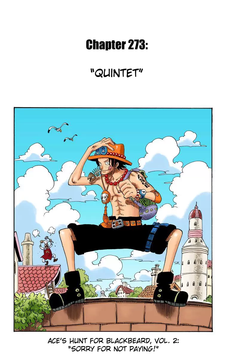 One Piece - Digital Colored Comics Vol.29 Chapter 273: Quintet