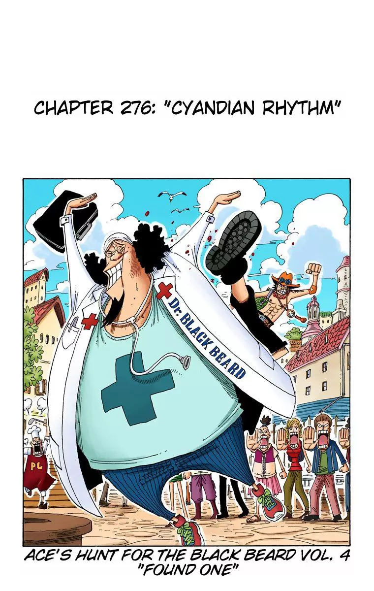 One Piece - Digital Colored Comics Vol.30 Chapter 276: Cyandian Rhythm